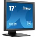 iiyama ProLite T1731SR-B1S PC lamekuvar 43,2 cm (17") 1280 x 1024 pikslit SXGA LCD Puutetundlik ekra iiyama ProLite T1731SR-B1S PC lamekuvar 43,2 cm (17") 1280 x 1024 pikslit SXGA LCD Puutetundlik ekra