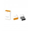 Philips Pico USB atmintukas 128 GB USB A tipo 2.0 Oranžinė, Balta