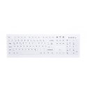 Contour Design Active Key AK-C8100F-FUS-W/GE klaviatūra Medicininis Radijo dažnio belaidė QWERTZ Vok