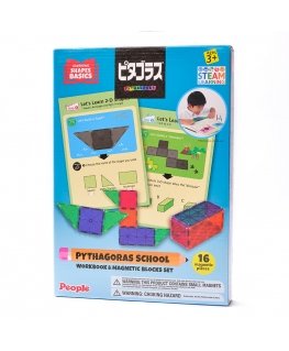 Magnetinis konstruktorius su užduotimis "Pythagoras School Basic"