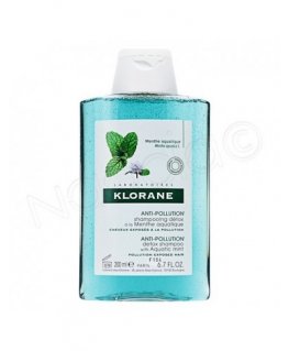 Klorane Aquatic Mint Detoxifying Shampoo, 400 ml