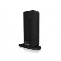ICY BOX IB-DK2252AC Langallinen USB 3.2 Gen 1 (3.1 Gen 1) Type-C musta ICY BOX IB-DK2252AC Langallinen USB 3.2 Gen 1 (3.1 Gen 1) Type-C musta