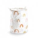 Zeller Present 14486 laundry basket Round Canvas, Cotton, Polyester Multicolour, White Zeller Present 14486 laundry basket Round Canvas, Cotton, Polyester Multicolour, White
