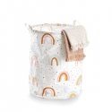 Zeller Present 14486 laundry basket Round Canvas, Cotton, Polyester Multicolour, White Zeller Present 14486 laundry basket Round Canvas, Cotton, Polyester Multicolour, White