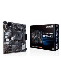 ASUS Prime B450M-K II AMD B450 Socket AM4 micro ATX