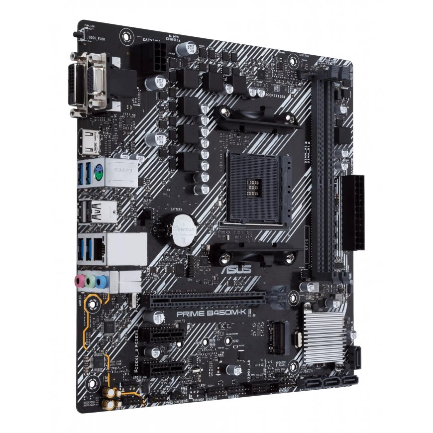 ASUS Prime B450M-K II AMD B450 Ligzda AM4 mikro ATX – 3