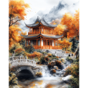 Beldizart Diamond Painting Set with Frame "Serenity" 30x40 cm VA870 Beldizart Diamond Painting Set with Frame "Serenity" 30x40 cm VA870
