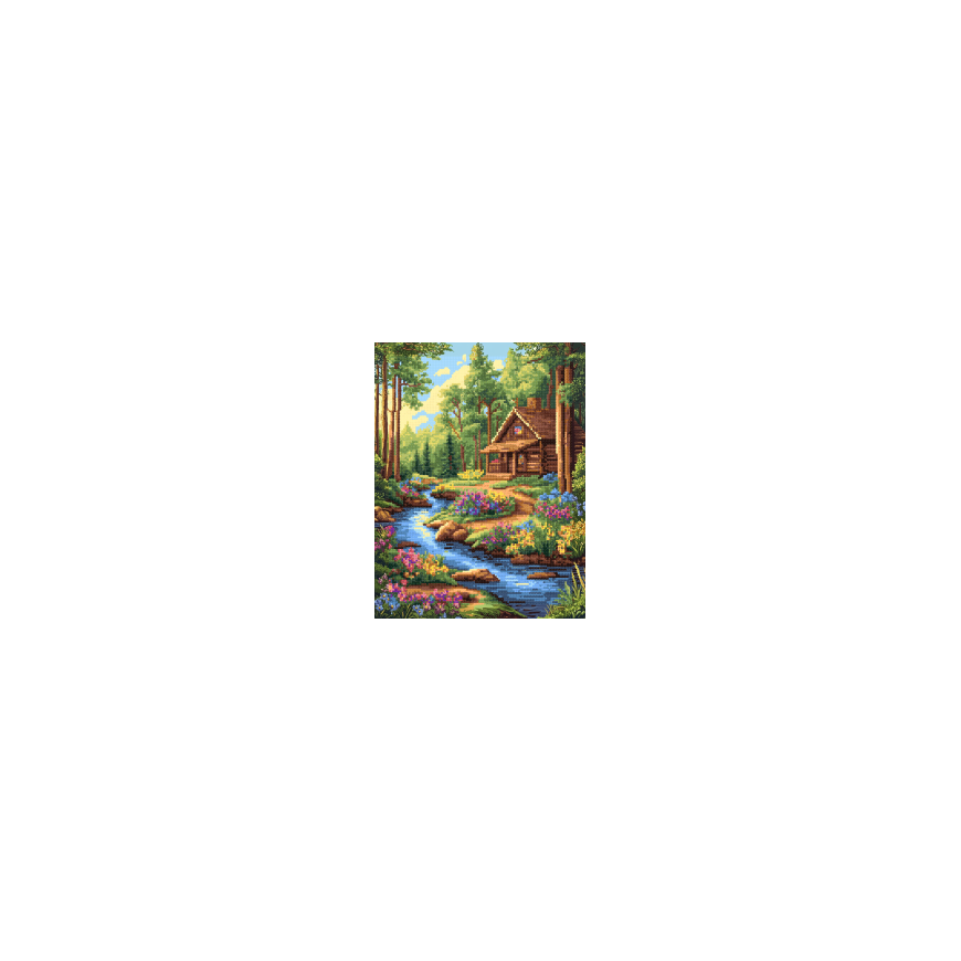 Beldizart Diamond Painting Set with Frame "Serenity" 30x40 cm VA870 – 2