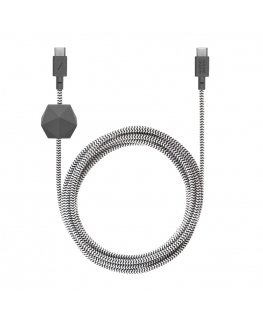 Native Union Anchor USB-kaapeli 1,8 m USB C musta, Valkoinen