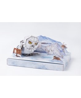 MAKEBUG 3D papīra puzle Balto briedis, MB-B-0009