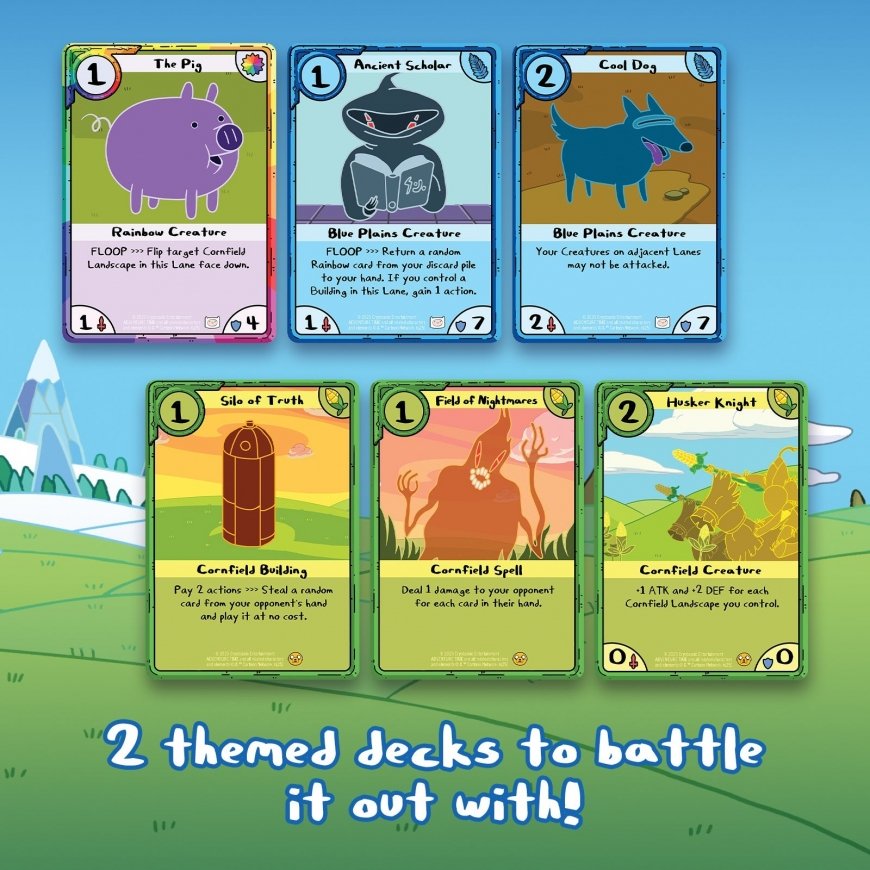 Cryptozoic Entertainment Adventure Time: Card Wars: Finn vs. Jake Kolekcionāru komplekts