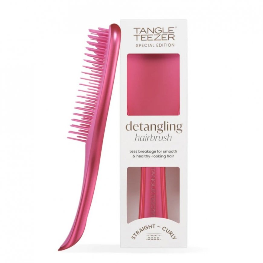Tangle Teezer „Ultimate Detangler Chrome Midnight Silver“ plaukų šepetys