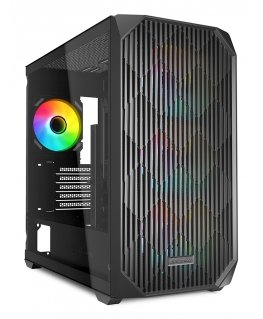Sharkoon MK3 RGB Micro Tower Must