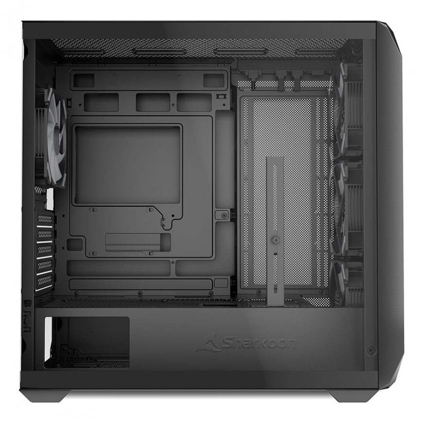 Sharkoon MK3 RGB Micro Tower Melns – 4