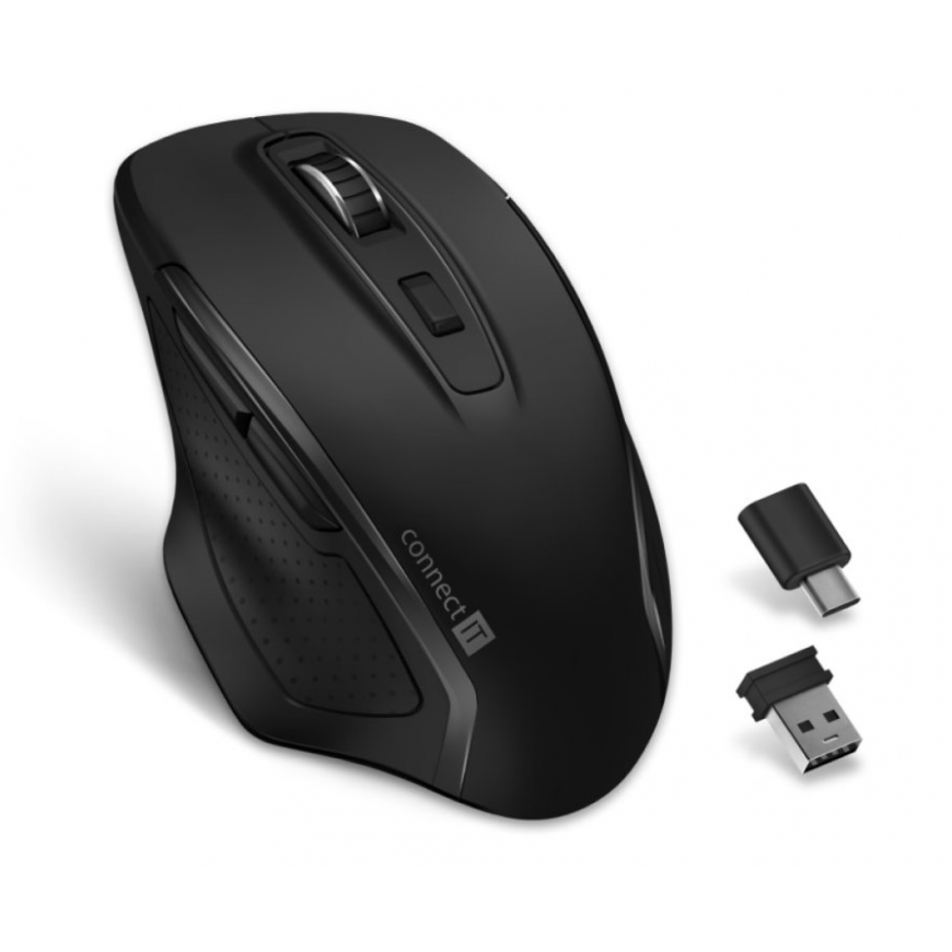 CONNECT IT Dual SmartSwitch bezvadu pele melna – 2