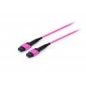 Equip 25555317 InfiniBand ja kiudoptilised kaablid 3 m MTP Violetne