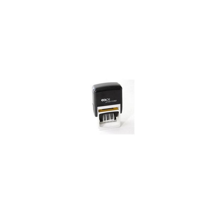 COLOP S260 Dater 03 Stamp with Blue Ink Pad