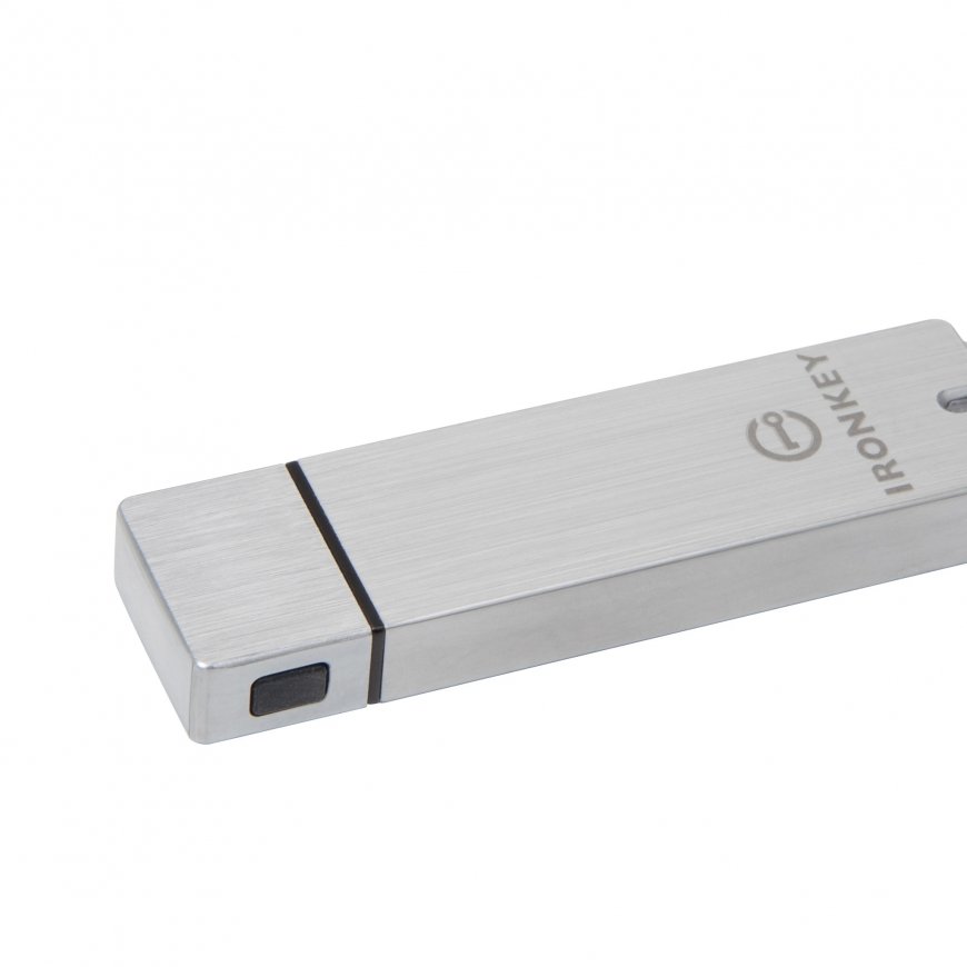 Kingston Technology IronKey S1000 USB atmintukas 64 GB USB A tipo 3.2 Gen 1 (3.1 Gen 1) Sidabras – 3