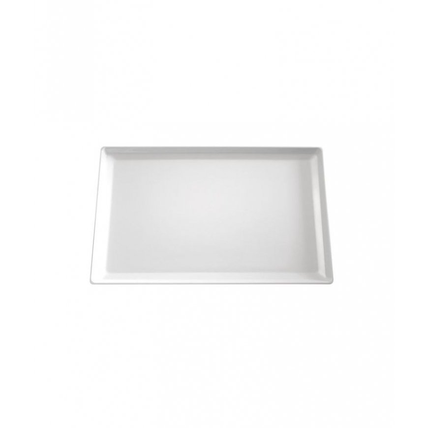 APS Float GN 1/1 Melamine Tray, White, H 3 cm, pcs