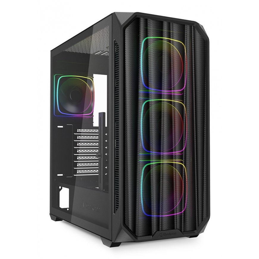Sharkoon AK5M RGB Midi Tower Melns