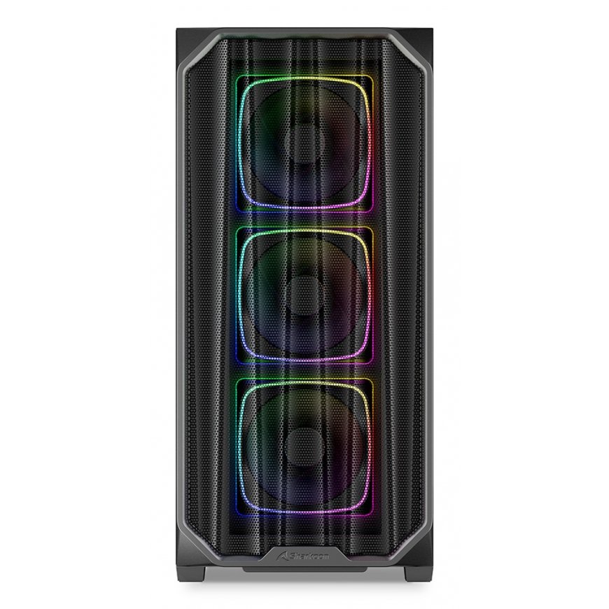Sharkoon AK5M RGB „Midi Tower“ Juoda – 2