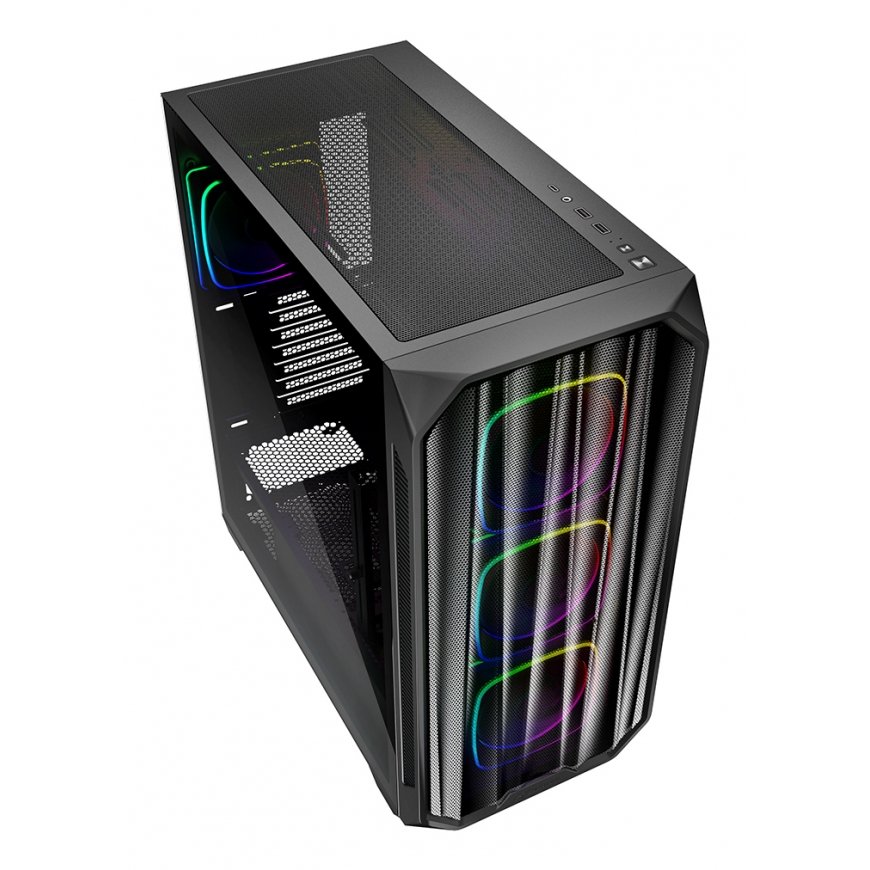 Sharkoon AK5M RGB Midi Tower musta – 3
