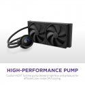 NZXT Kraken Plus 240 Procesors Universāls šķidruma dzesētājs 12 cm Melns NZXT Kraken Plus 240 Procesors Universāls šķidruma dzesētājs 12 cm Melns