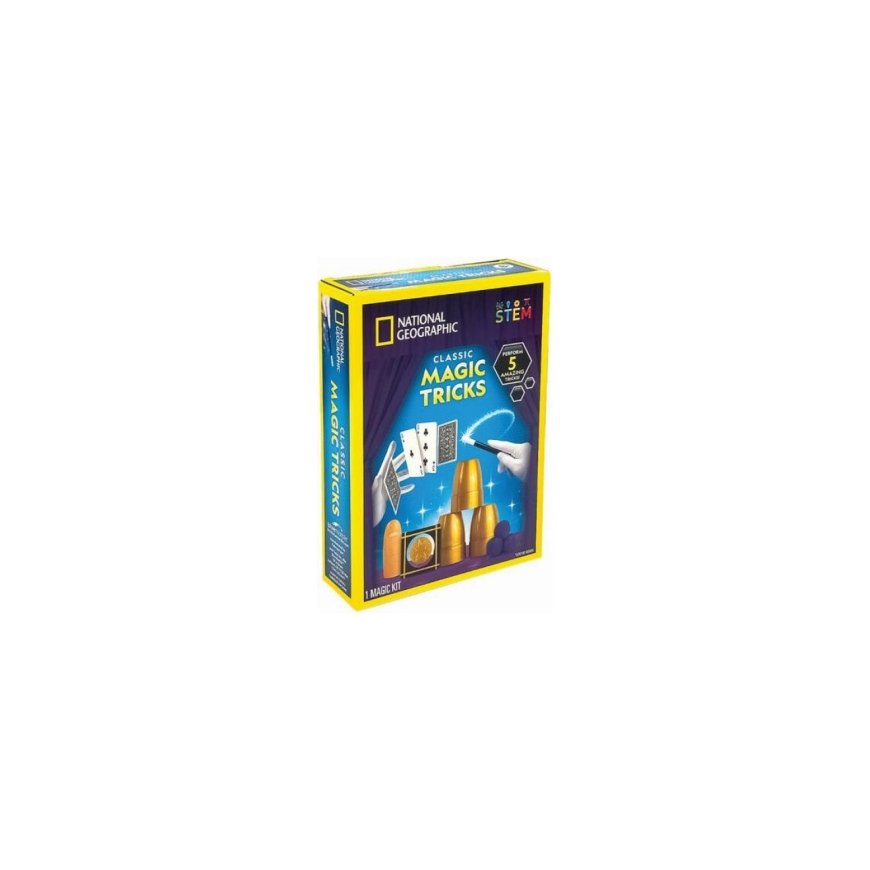 NATIONAL GEOGRAPHIC Classic Magic Tricks Set, RTMAGIC5