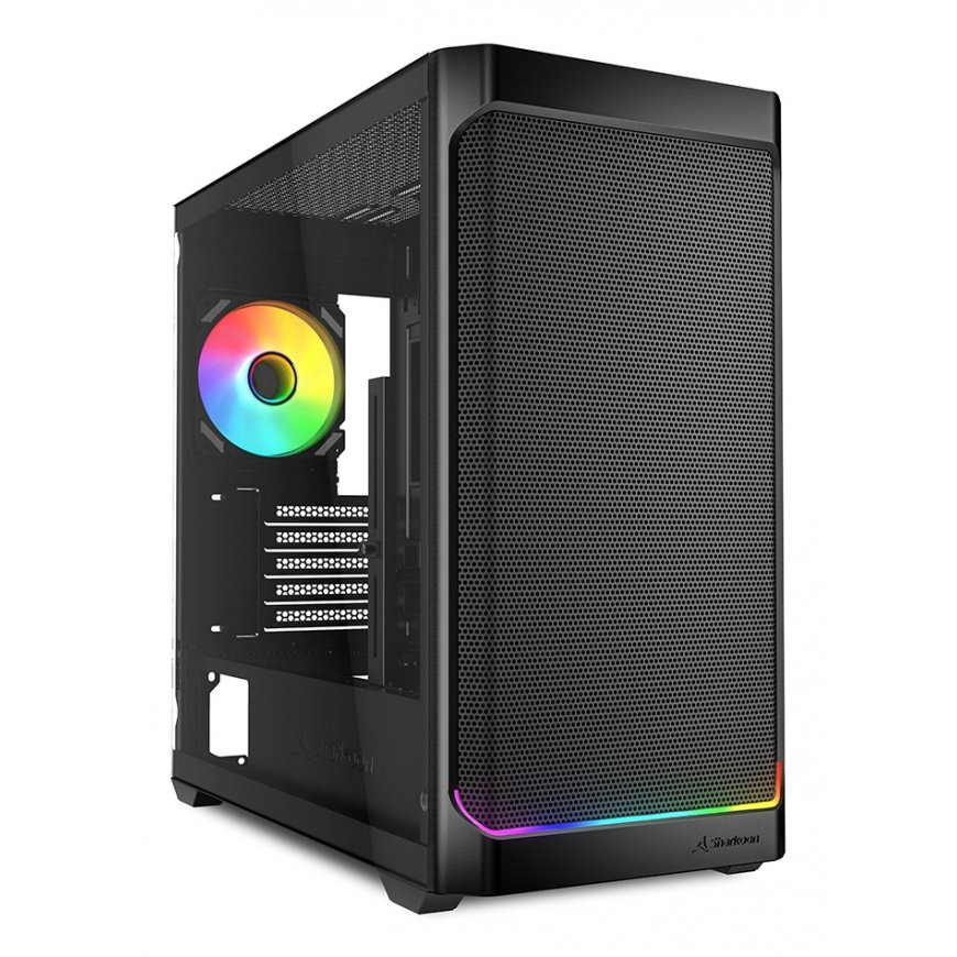 Sharkoon MK4W RGB Strip Micro Tower