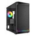 Sharkoon MK4W RGB Strip Micro Tower Must Sharkoon MK4W RGB Strip Micro Tower Must
