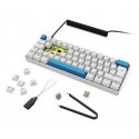 Sharkoon SGK50 S4 näppäimistö Koti USB QWERTZ Saksa Valkoinen