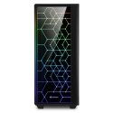 Sharkoon RGB LIT 100 Midi Tower musta Sharkoon RGB LIT 100 Midi Tower musta