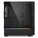 Sharkoon RGB LIT 100 Midi Tower Must Sharkoon RGB LIT 100 Midi Tower Must