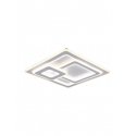 Griestu LED gaisma 51x51cm Matēta balta