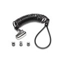 Kensington K63382WW kaablilukk Must, Metallik 1,82 m Kensington K63382WW kaablilukk Must, Metallik 1,82 m