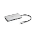 Kensington UH1400P USB 3.2 Gen 1 (3.1 Gen 1) Type-C Must, Hõbe Kensington UH1400P USB 3.2 Gen 1 (3.1 Gen 1) Type-C Must, Hõbe