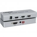 PremiumCord HDMI 2.1 skirstytuvas 1-2 jungtys, 8K@60Hz, 4K@120Hz, 1080p, HDR