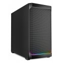 Sharkoon MK4 RGB Strip Micro Tower Melns Sharkoon MK4 RGB Strip Micro Tower Melns