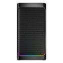 Sharkoon MK4 RGB Strip Micro Tower Melns Sharkoon MK4 RGB Strip Micro Tower Melns