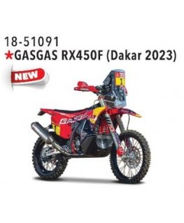 BBU 1:18 KTM Cycle Gasgas RX450F Dakar2023 51091