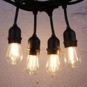 Orno Apšvietimo girlianda - 1 virvelė 20 m (20 šviestuvų) + 20 LED lempučių 1W E27, 3000K + 1 nemokama lemputė Orno Apšvietimo girlianda - 1 virvelė 20 m (20 šviestuvų) + 20 LED lempučių 1W E27, 3000K + 1 nemokama lemputė