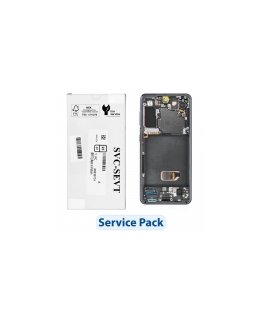 „ServicePack“ LCD ekranas, skirtas „SAMSUNG A56 5G A566B“, pilkas GH82-36829B