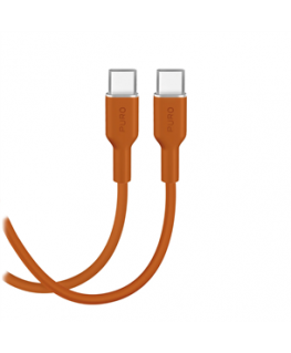 Puro Soft USB-C/USB-C Cable 1.5m, Orange