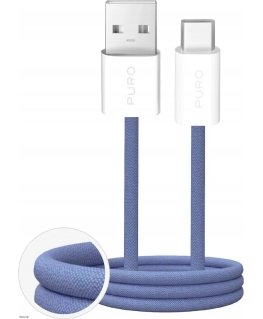 Кабель Puro Soft USB-C/USB-C 1.5м, Розовый