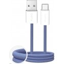 Puro Soft USB-C/USB-C kabelis 1,5 m, rožinis Puro Soft USB-C/USB-C kabelis 1,5 m, rožinis