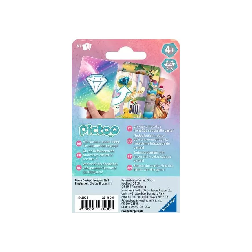 Ravensburger 23480 stalo žaidimas Atsikratymas – 2