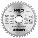 Neo Tools Diskinio pjūklo diskas, Widia, 200 x 30 mm, 60 dantų Neo Tools Diskinio pjūklo diskas, Widia, 200 x 30 mm, 60 dantų