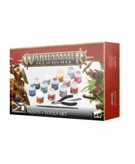 Games Workshop Warhammer Age of Sigmar: Maalit + Työkalut Setti