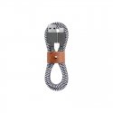 Native Union BELT-KV-CL-ZEB-3 lightning cable 3 m Black, Grey, White Native Union BELT-KV-CL-ZEB-3 lightning cable 3 m Black, Grey, White