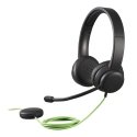 Acer GP.HDS11.01N austiņas un brīvroku komplekts Vadu Zvani / mūzika Melns